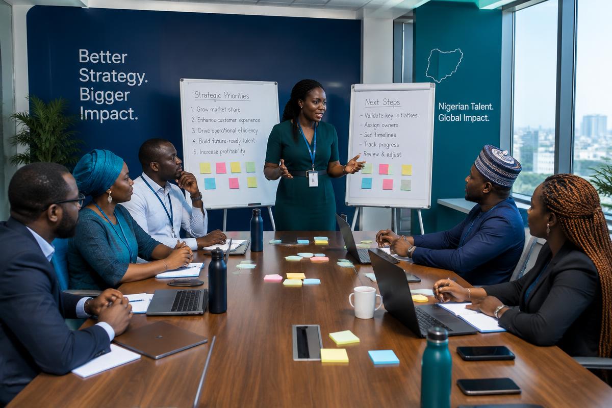 In-house corporate training session